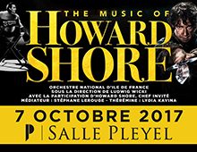 The Music of Howard Shore – Paris The Music of Howard Shore – Paris